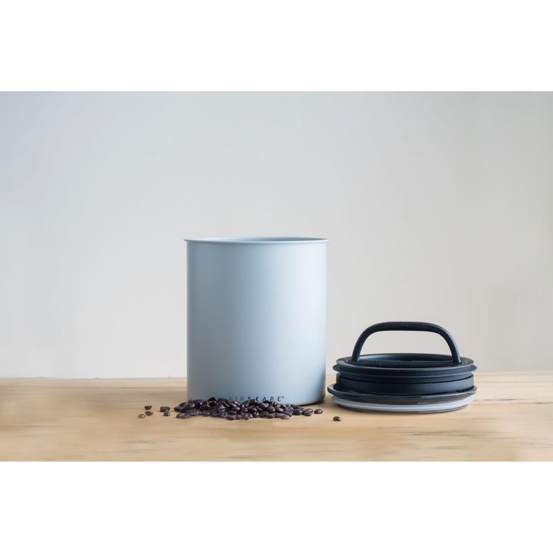 AirScape Planetary Design Kilo Coffee Storage Canister - US Patented Inner Plunger Lid Removes Excess Oxygen - Don't Buy airtight, Buy AIR-Less - Holds 2.2 lbs Coffee Beans - (Matte Gray) - Image 4